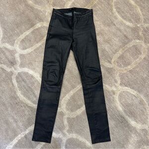 J Brand Leather Leggings
